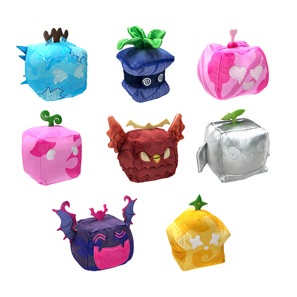 The new Blox Fruits plush demonic fruit plush toy doll can be a
