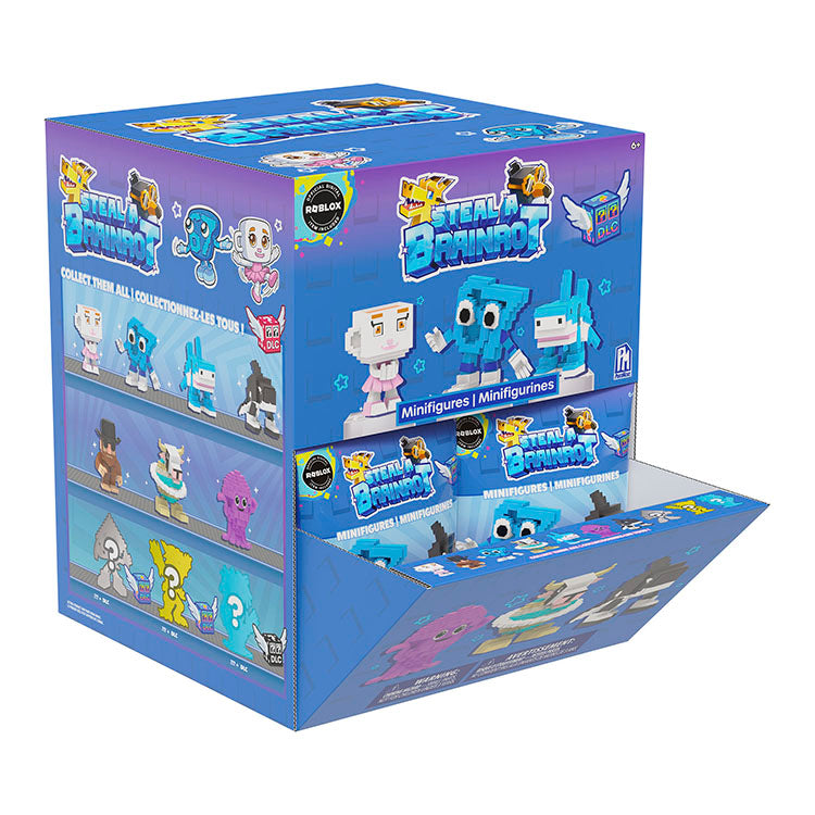 公式 Roblox Steal a Brainrot ミニフィギュア 5体セット Roblox Minifiguur Steal a Brainrot assorti | Smyths Toys Nederland