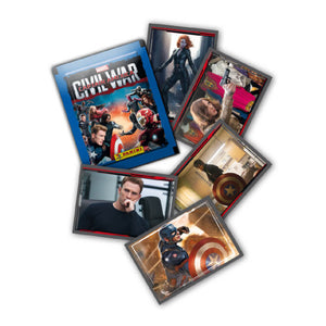 CAPTAMSC - Captain America Movie Sticker Collection Packs - Click Distribution (UK) Ltd