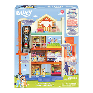 MO17552 - Bluey Series 9 Hammerbarn Shopping Centre Playset - Click Distribution (UK) Ltd