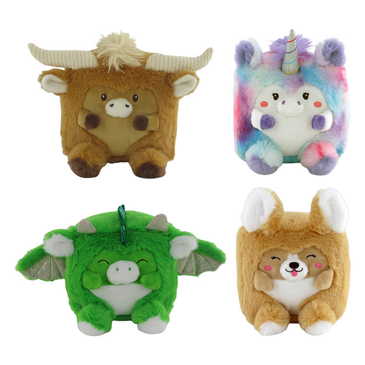 Cutie Cubes 5.5" Plush Assortment