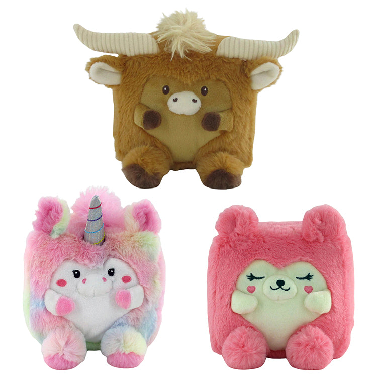 Cutie Cubes 12" Plush