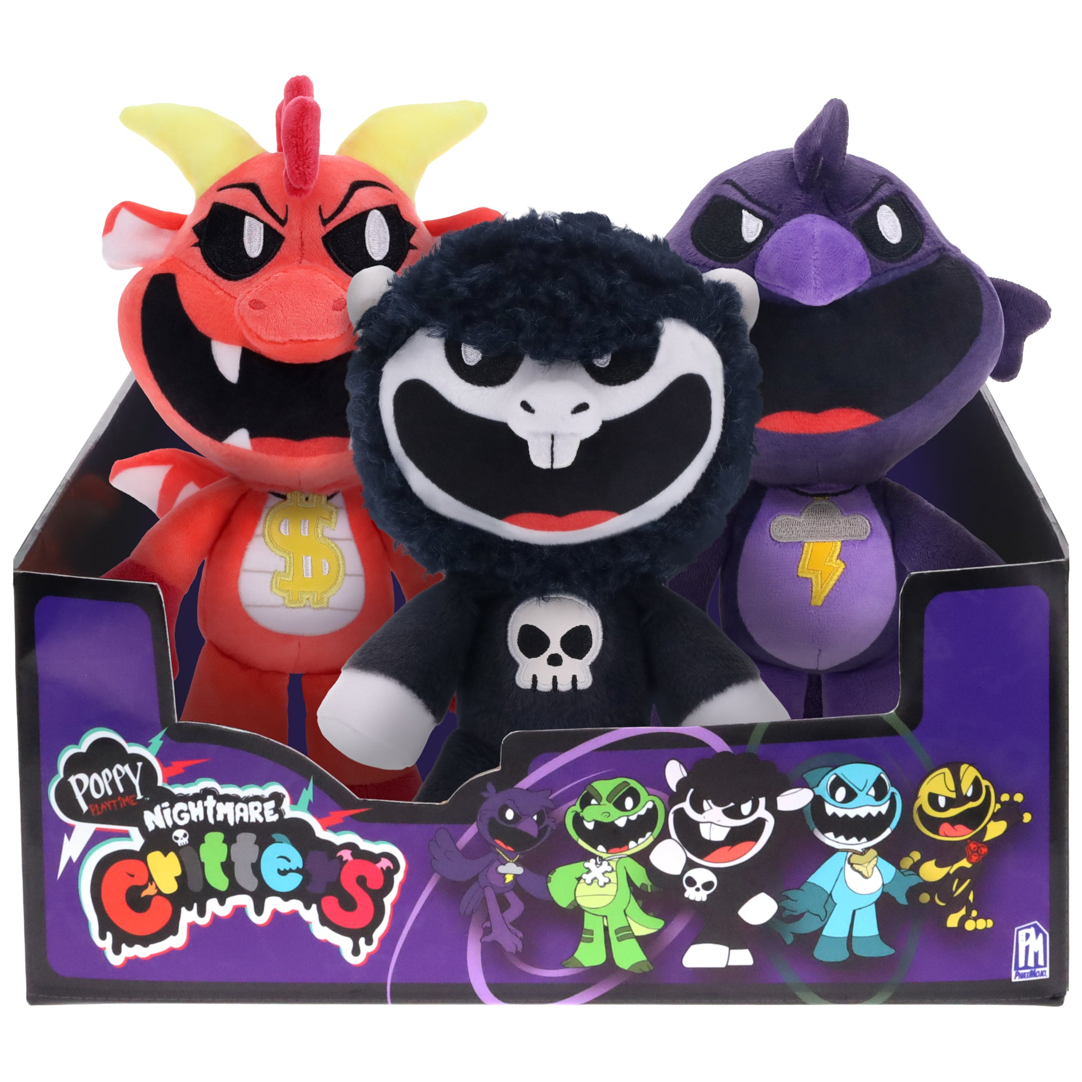 Poppy Playtime Series 4 Nightmare Critters 8" Collectable Plush Asstorment