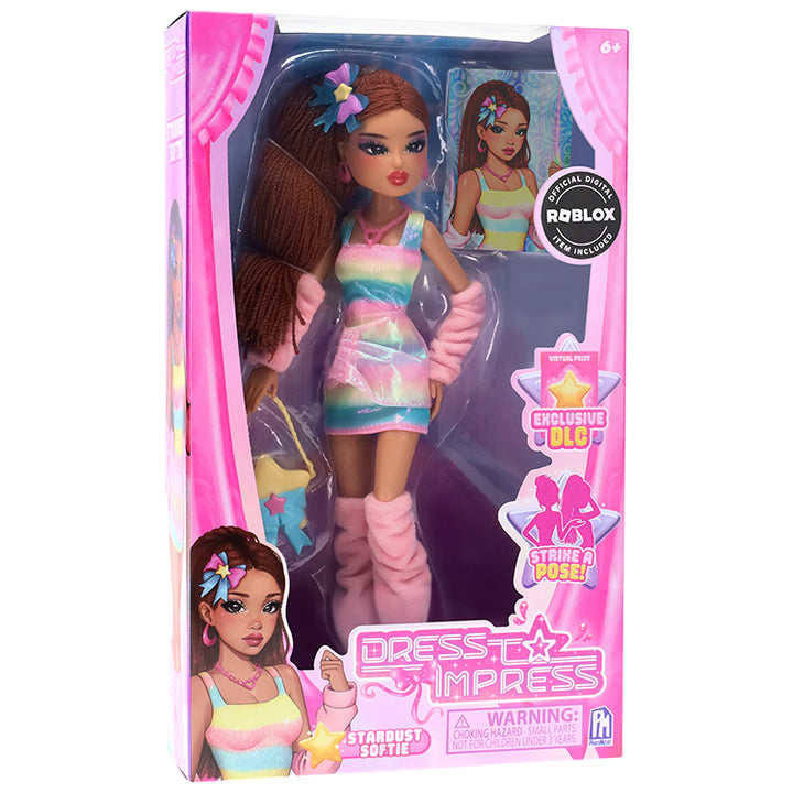Dress To Impress Series 1 Fashion Doll Stardust Softie | Europe's Exclusive Distributor Click Dress To Impress Series 1 Fashion Doll Stardust Softie | Europe's Exclusive Distributor Click