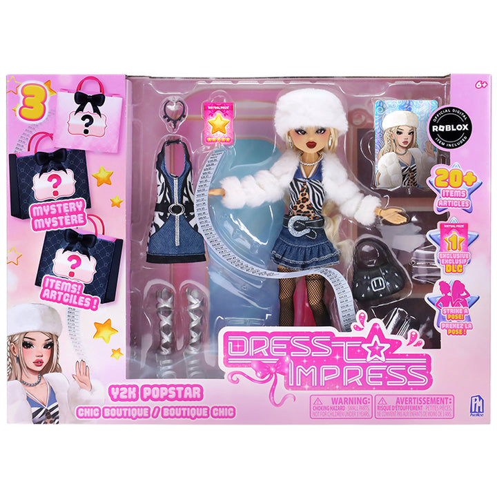 dress to impress mini dolls Dress To Impress Series 1 Chic Boutique Deluxe Playset