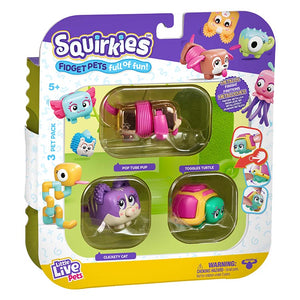 MO26432 - Little Live Pets Squirkies Series 1 3Pk - 2 - Click Distribution (UK) Ltd