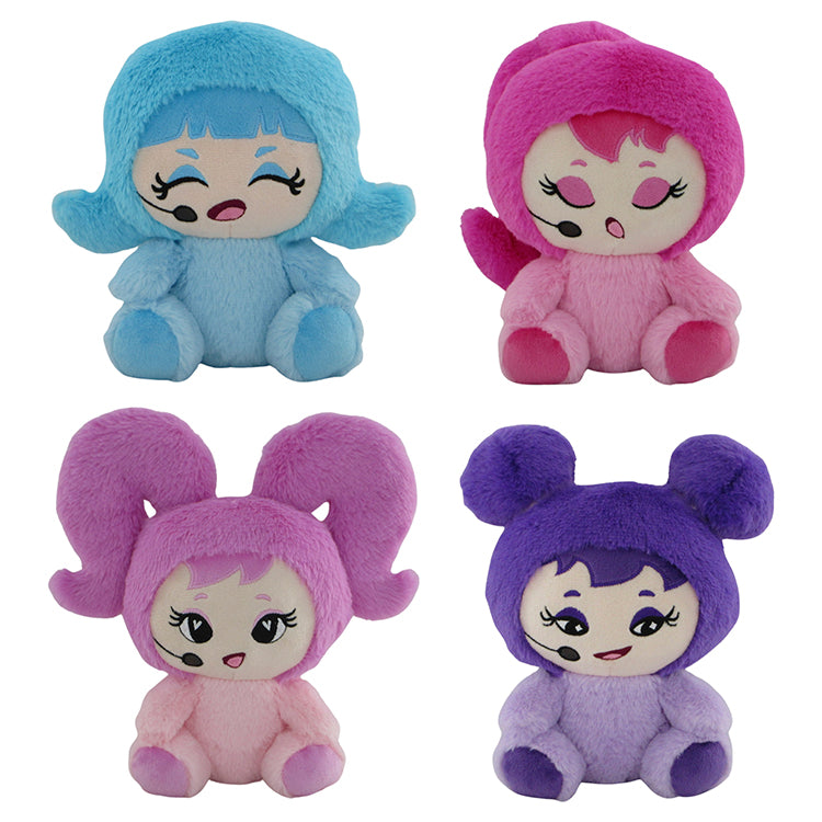Pop Stars 4" Collectable Plush Keychain Assortment