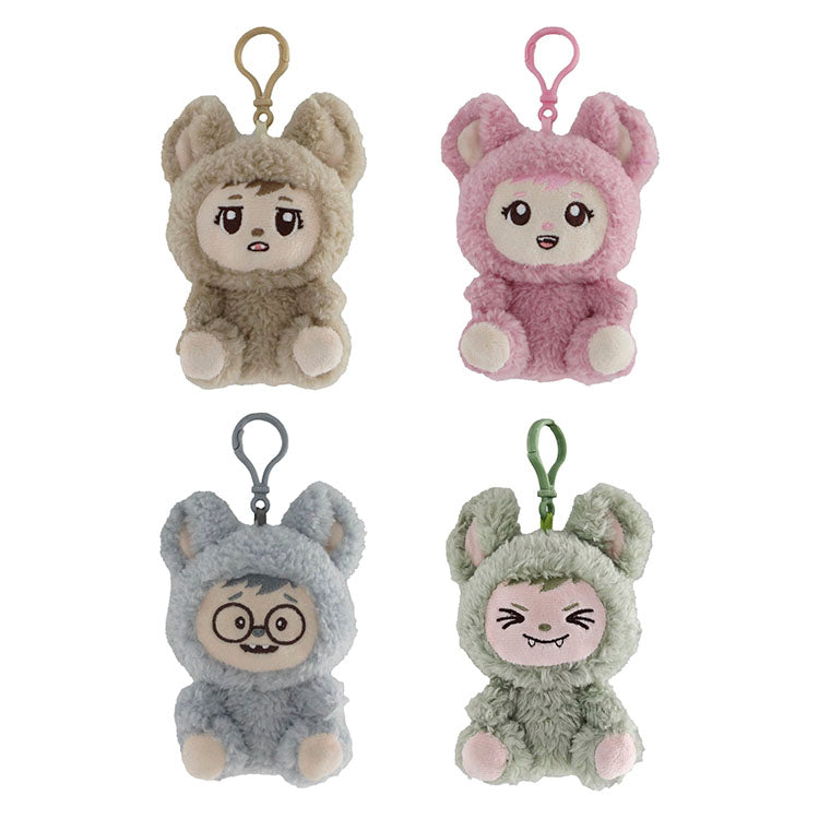 Zuzu & Friendz Series 3 Soft Sherpa 4" Collectable Plush Keychain Blind Box Assortment