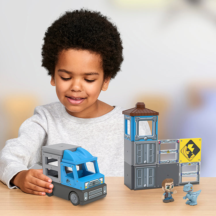 Tile Town Jurassic World Rescue Construction Set