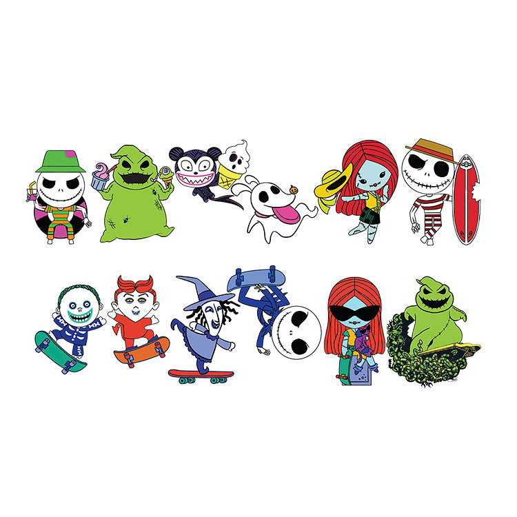 Nightmare Before Christmas Series 10 3D Collectable Keychains