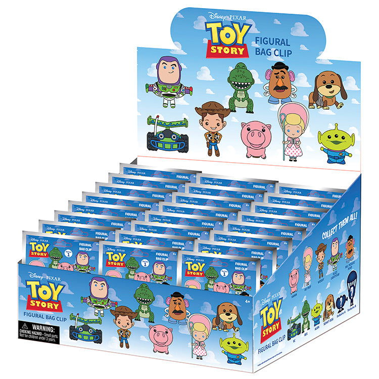 Toy Story 30th Anniversary 3D Collectable Keychains