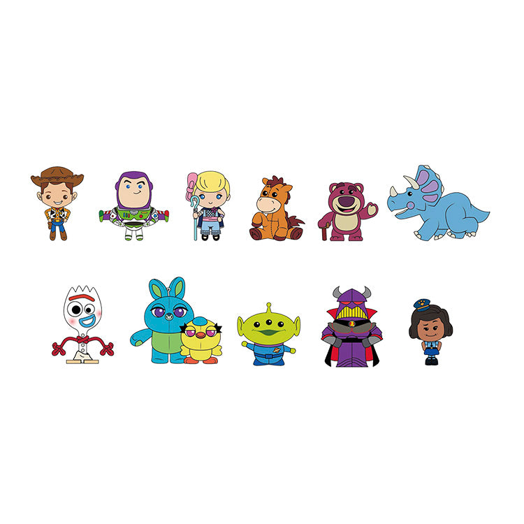 Toy Story 30th Anniversary 3D Collectable Keychains