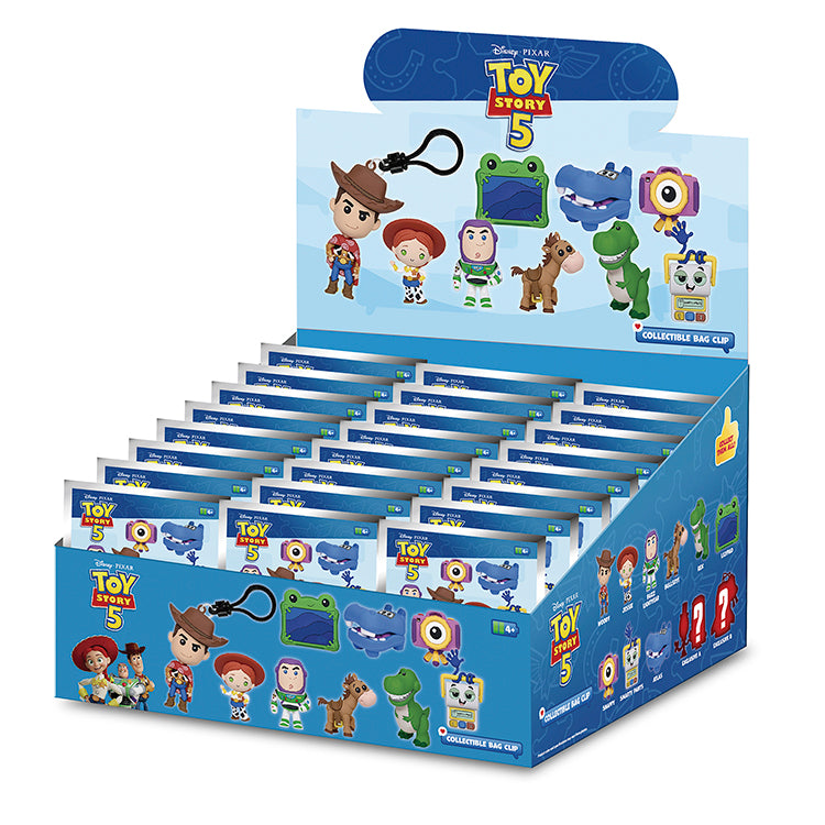 Toy Story 5 Movie Series 1 3D Collectable Keychains
