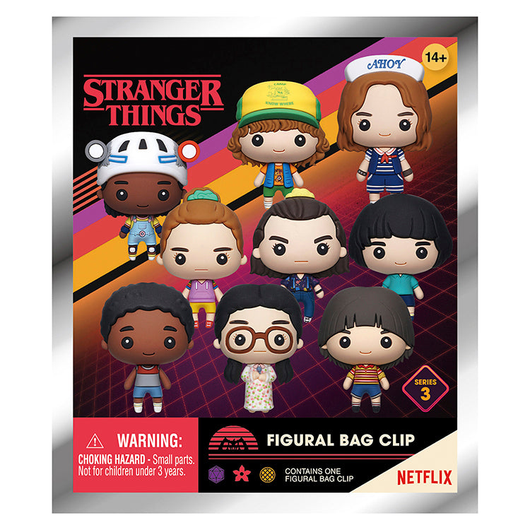 Stranger Things Series 3 3D Keychains | Exclusive Distributor – Click