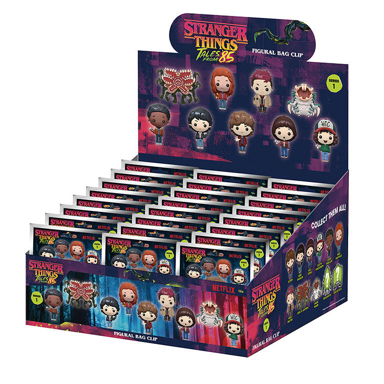Stranger Things Tales Of '85 Series 1 3D Collectable Keychains