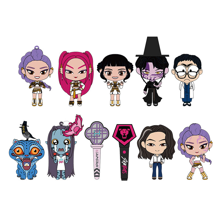 K-Pop Demon Hunter Series 2 3D Keychains