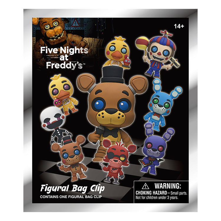 Five Nights At Freddy's Series 1 3D Keychains