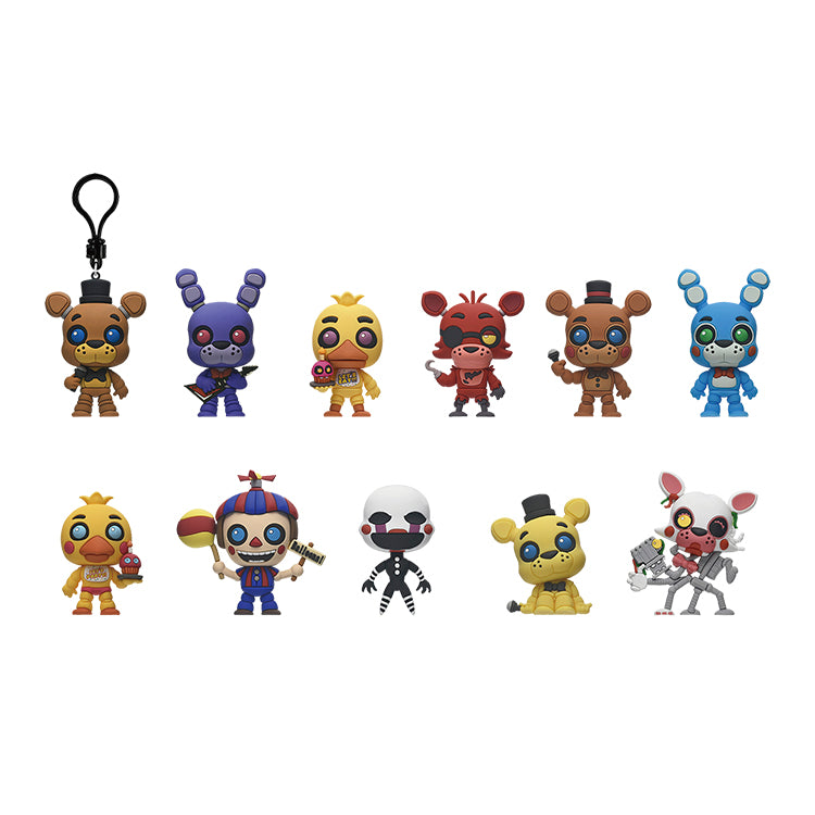 Five Nights At Freddy's Series 1 3D Keychains