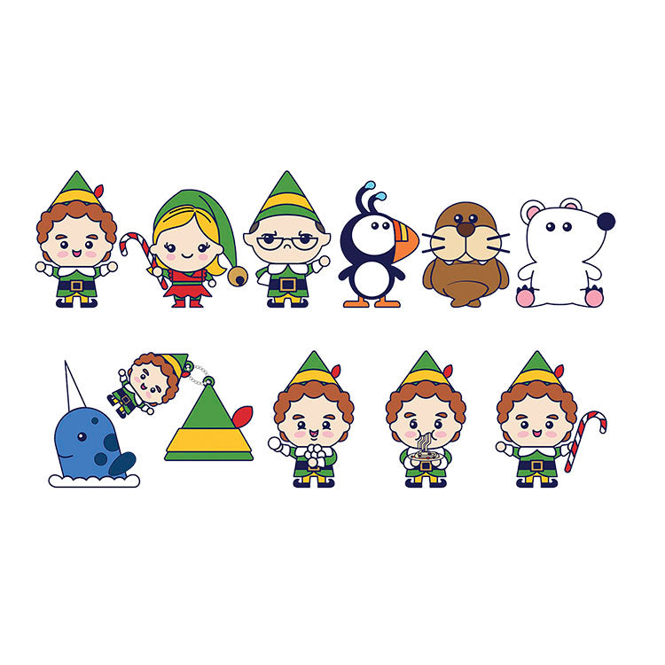 Elf Series 1 3D Collectable Keychains