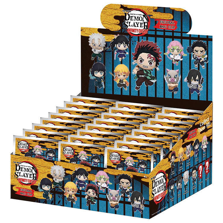 Demon Slayer Series 1 Infinity Castle Movie 3D Keychains