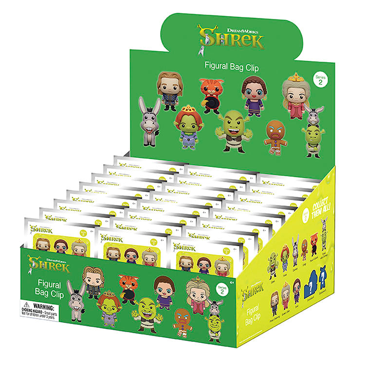 Shrek Series 2 3D Collectable Keychains