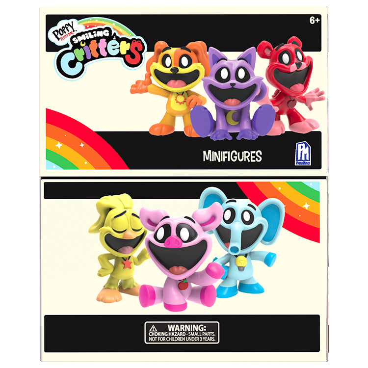 Poppy Playtime Series 4 Smiling Critters Collectable Minifigures