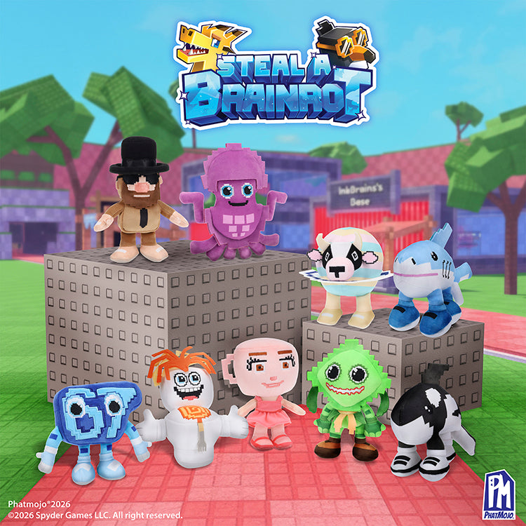 Steal A Brainrot 4" Collectible Plush Assortment