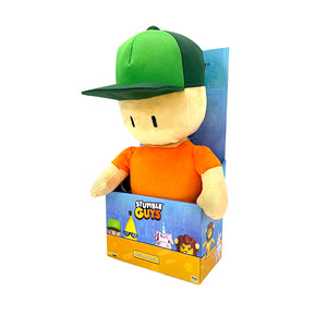 SG7008A - Stumble Guys 12" Huggable Plush *PRE-ORDER* Mr Stumble - Click Distribution (UK) Ltd