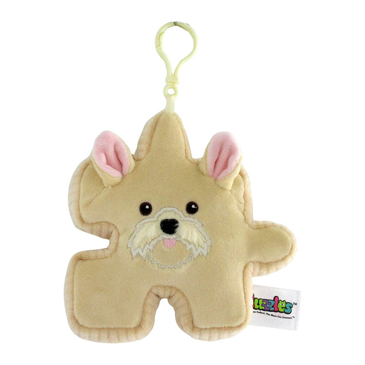 Squishy Pluzzles 4" Puppies Plush Clip Assortment