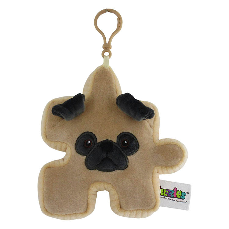 Squishy Pluzzles 4" Puppies Plush Clip Assortment