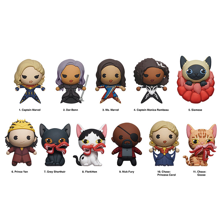 MON68760 - The Marvels 3D Collectable Keychain - Click Distribution (UK) Ltd