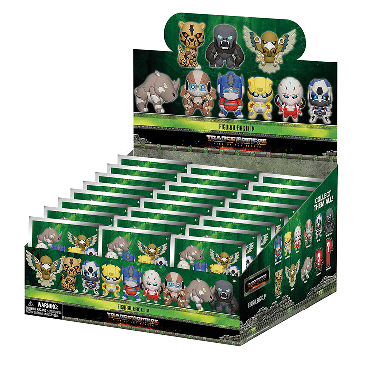 Transformers: Rise of the Beast 3D Collectable Keychains