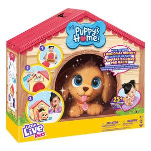 MO26477 - Little Live Pets My Puppy's Home - Blonde/Brown - Click Distribution (UK) Ltd
