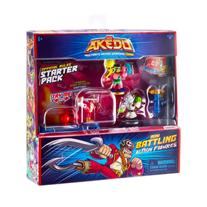 MO14243 - Akedo Series 2 Starter Pack - Kick Attack - Click Distribution (UK) Ltd