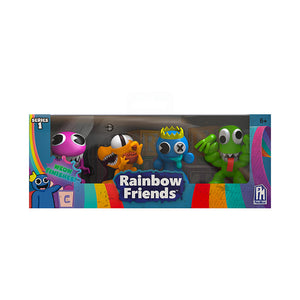 RF2609 - Rainbow Friends Collector Figure 4PK Collector Figure Pack - Click Distribution (UK) Ltd