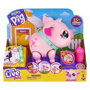 MO26366 - Little Live Pets Series 1 My Pet Pig Single Pack - Piggly - Click Distribution (UK) Ltd