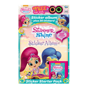 SASSTSP - Shimmer & Shine Sticker Collection Starter Pack - Click Distribution (UK) Ltd